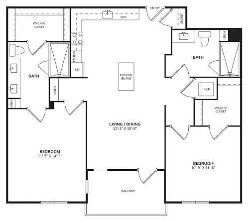 Floor plan B1