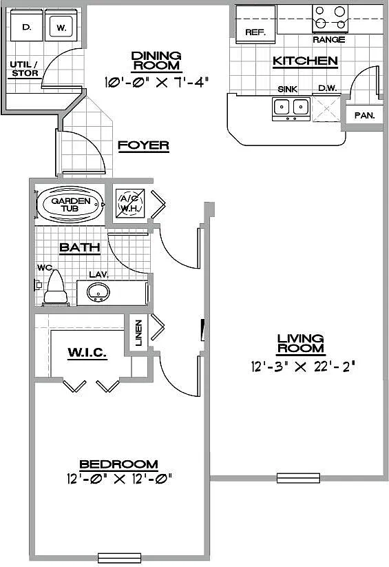 Floor plan Dapprima