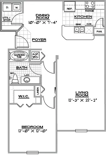 Floor plan Dapprima