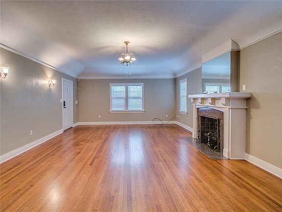 view from the formal dining room.