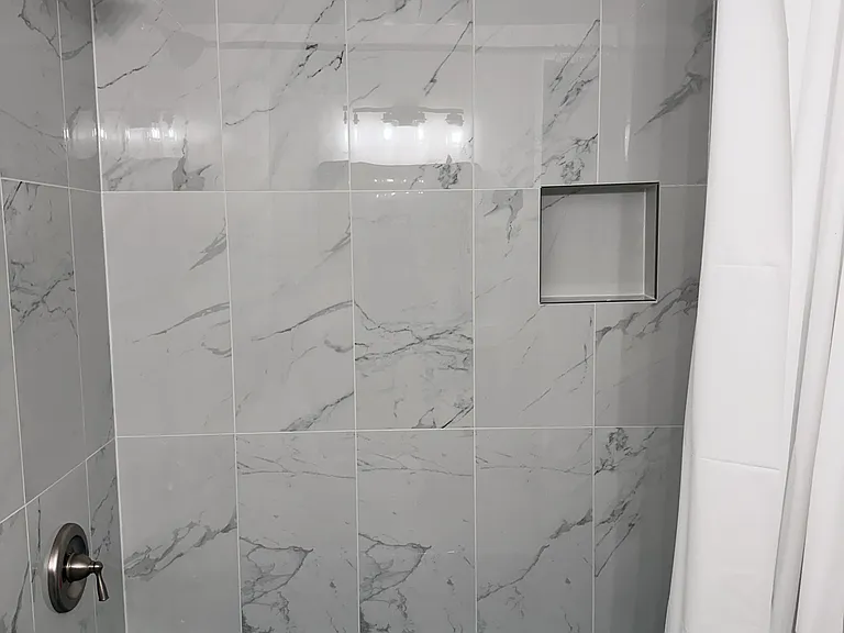 Hallway bathroom