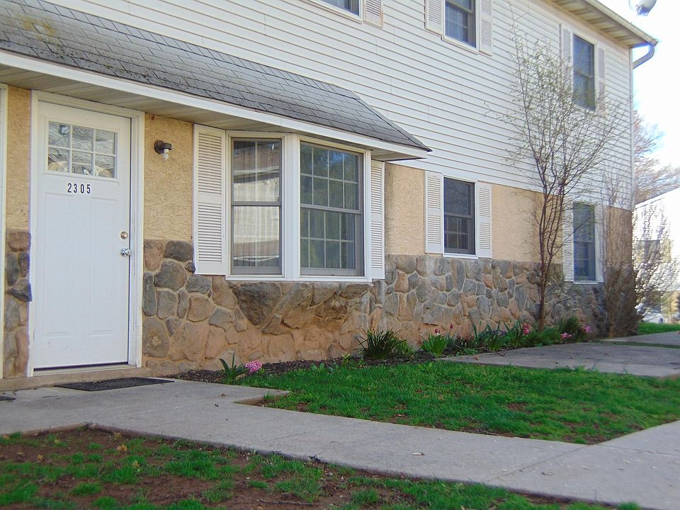 Front view, corner unit