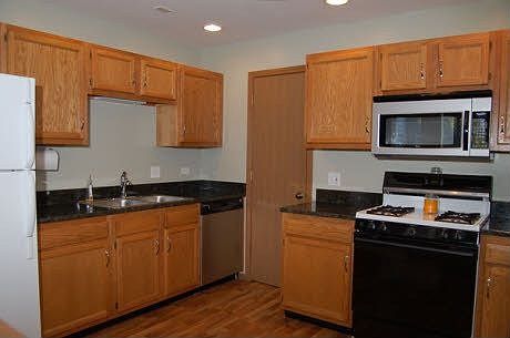 Kitchen with walk-in pantry
