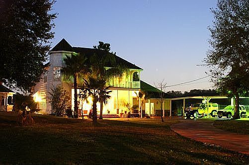 Front of House at Night