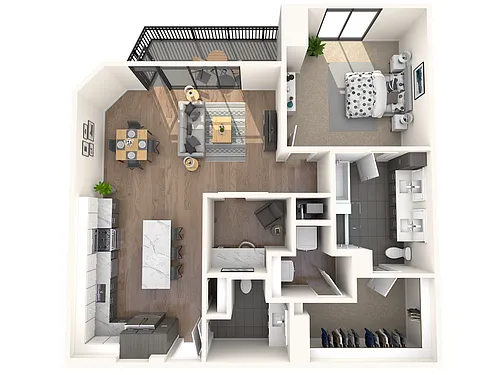 Floor plan A13