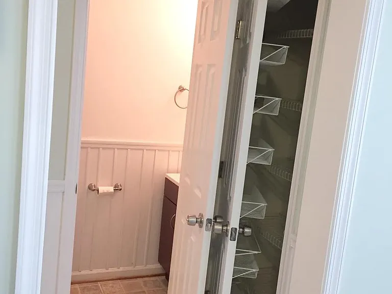 Half Bath and Pantry