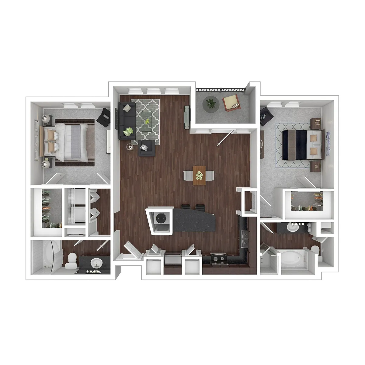 Floor plan B7