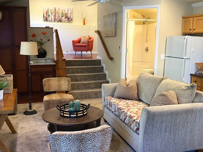 Living and bedroom entrance