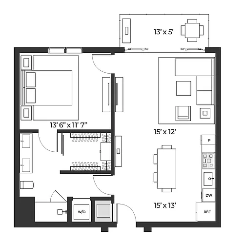 Floor plan Lux 845