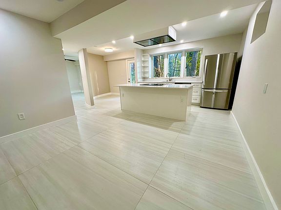 Kitchen as seen from living room