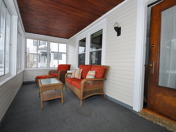 Spacious Enclosed Porch