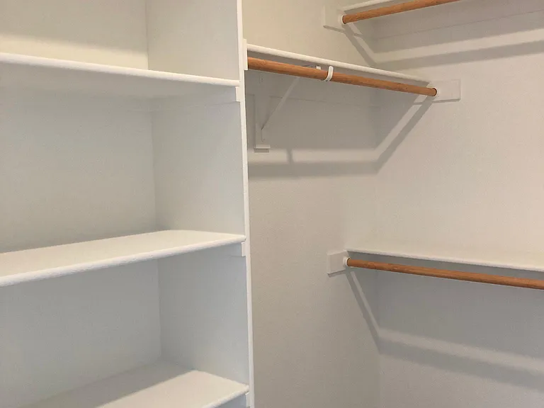 1 of the 2 walk-in closets in the Master Bedroom