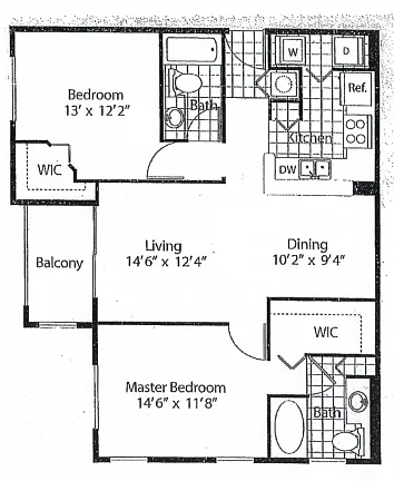 Floor plan Hamilton