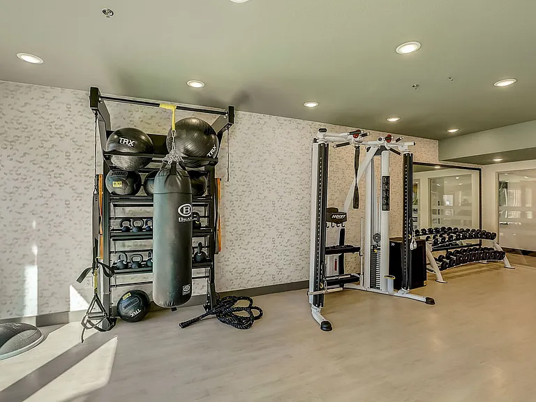Fitness Center with Yoga Studio