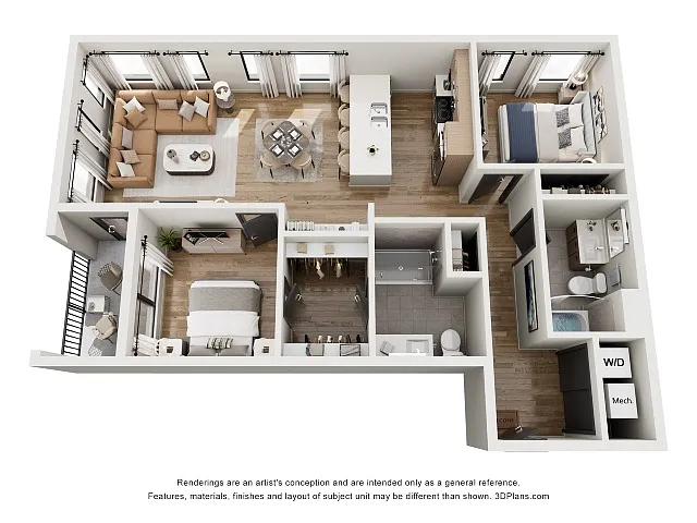 Floor plan B8