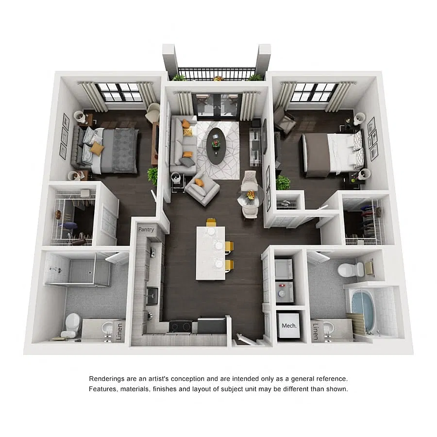 Floor plan B1