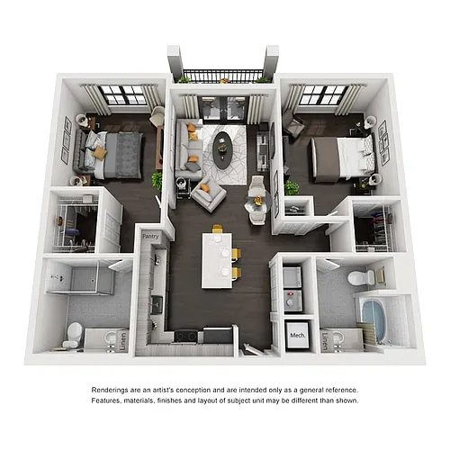Floor plan B1