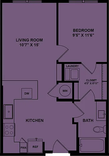 Floor plan A1 60
