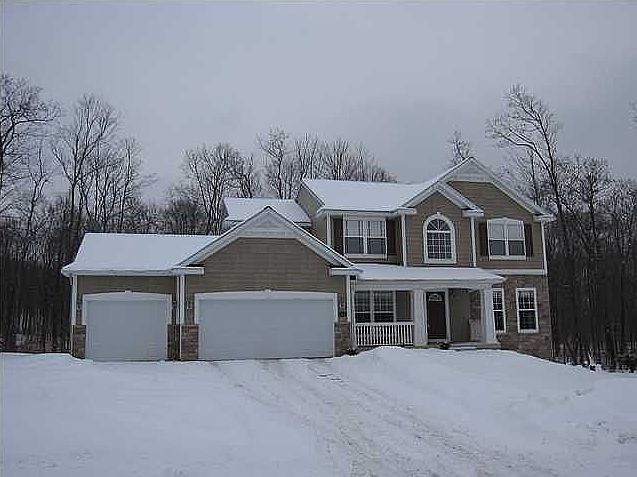 Serene winter retreat.