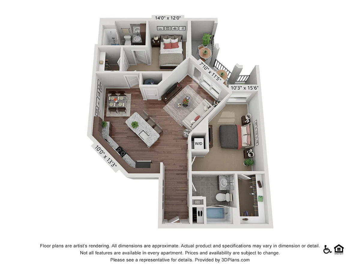 Floor plan B3