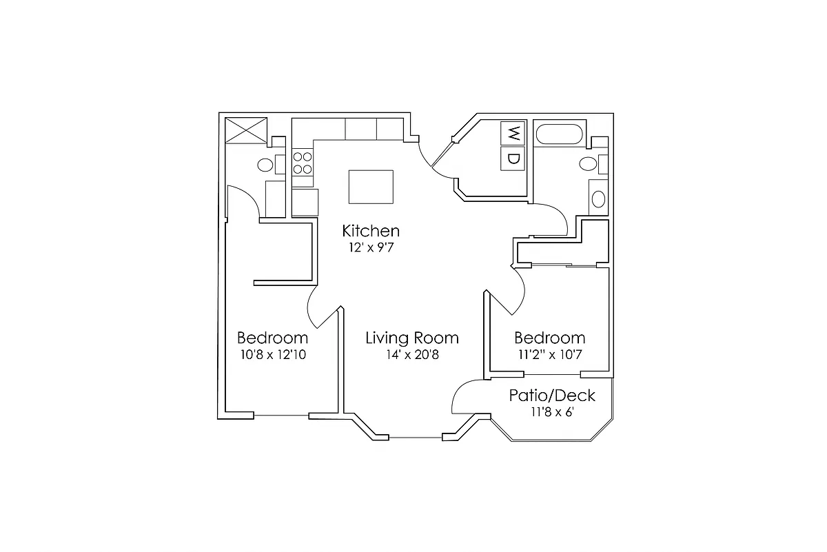 Floor plan B2