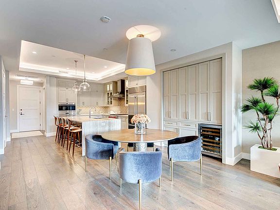 Model Home - Dining Room and Kitchen