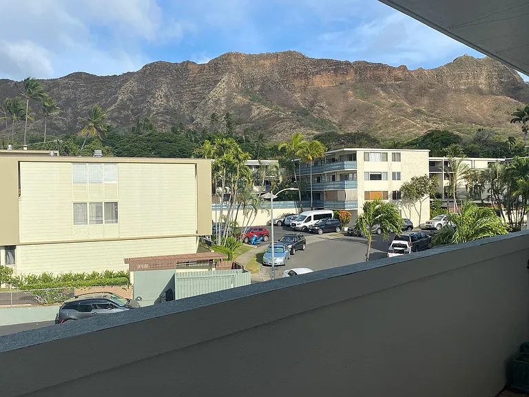 view from lanai