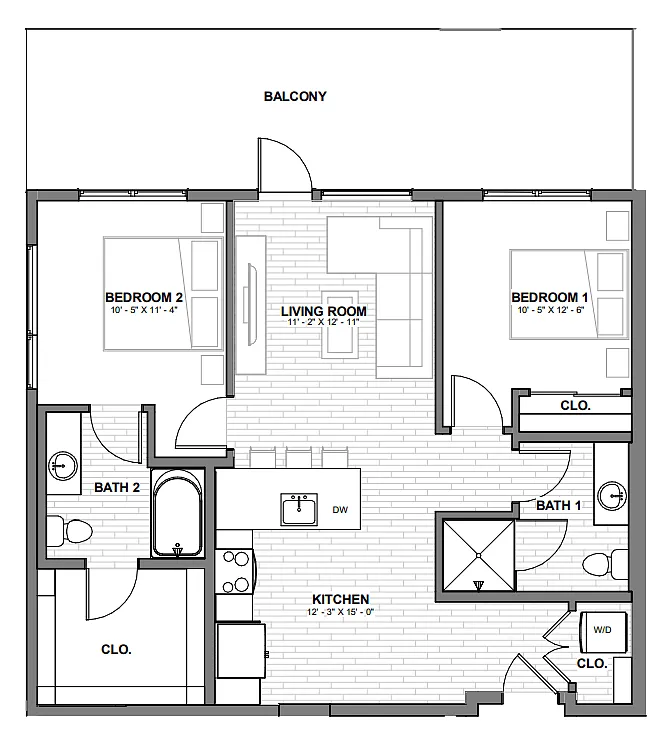 Floor plan Gregory