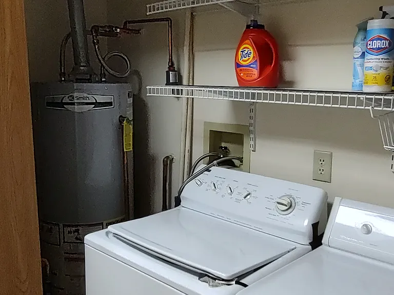 Laundry off Kitchen.