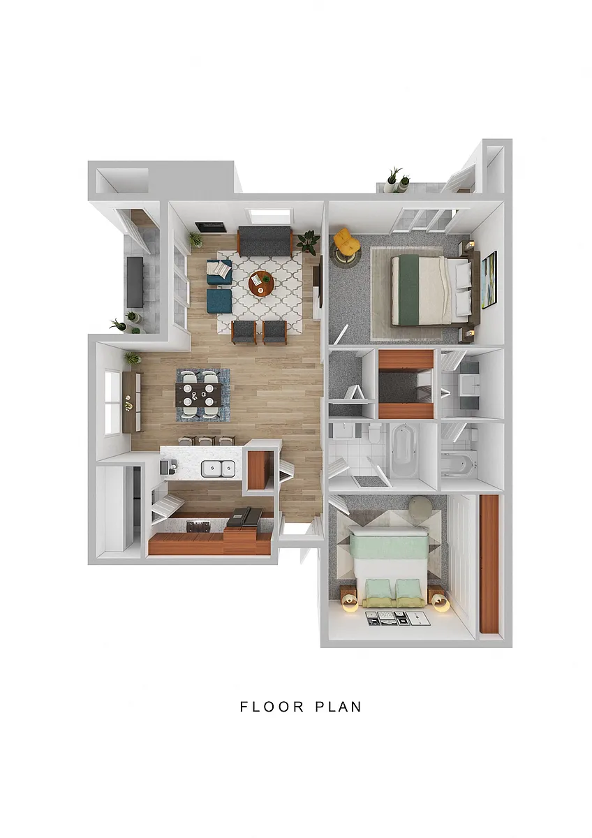 Floor plan B2