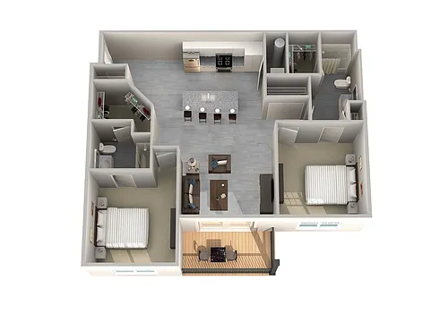 Floor plan Drake