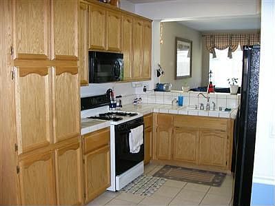 Upgraded compact kitchen