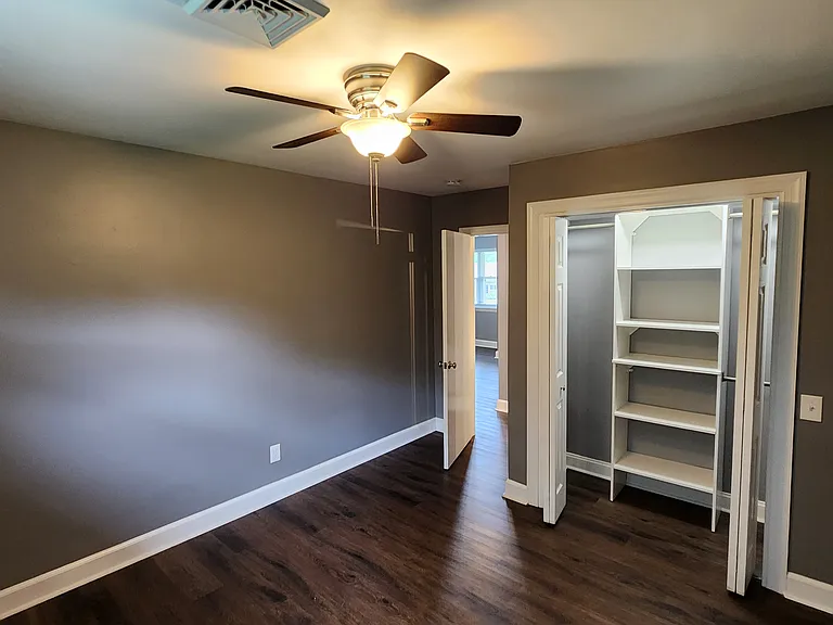 Bedroom #1 and closet