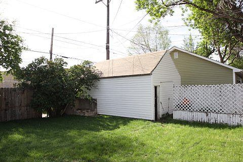 fenced backyard great for pets