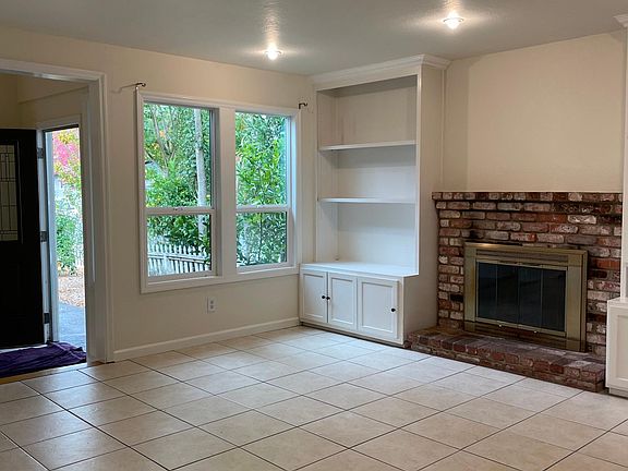 Front entry and living room