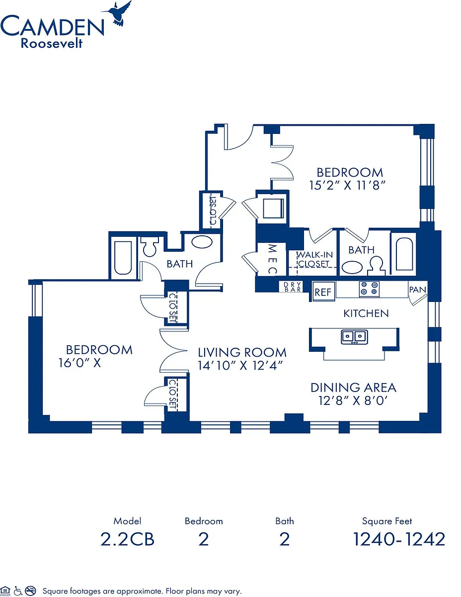 Floor plan 2.2CB