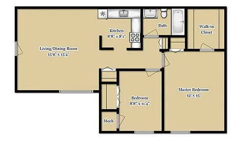 Floor plan B2
