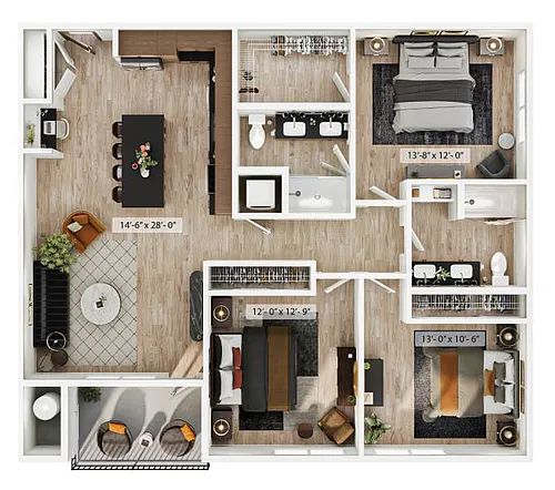 Floor plan Stagecoach