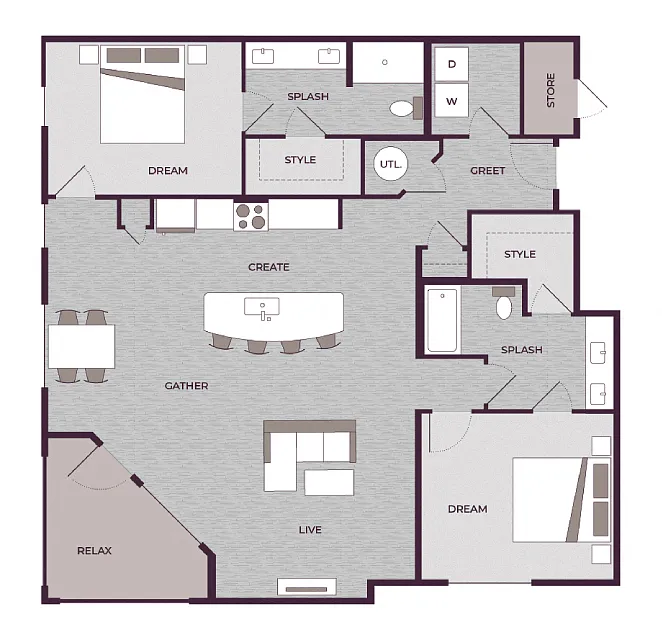 Floor plan B5M