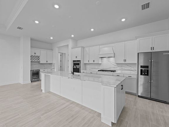 Chef-inspired kitchen with designer finishes