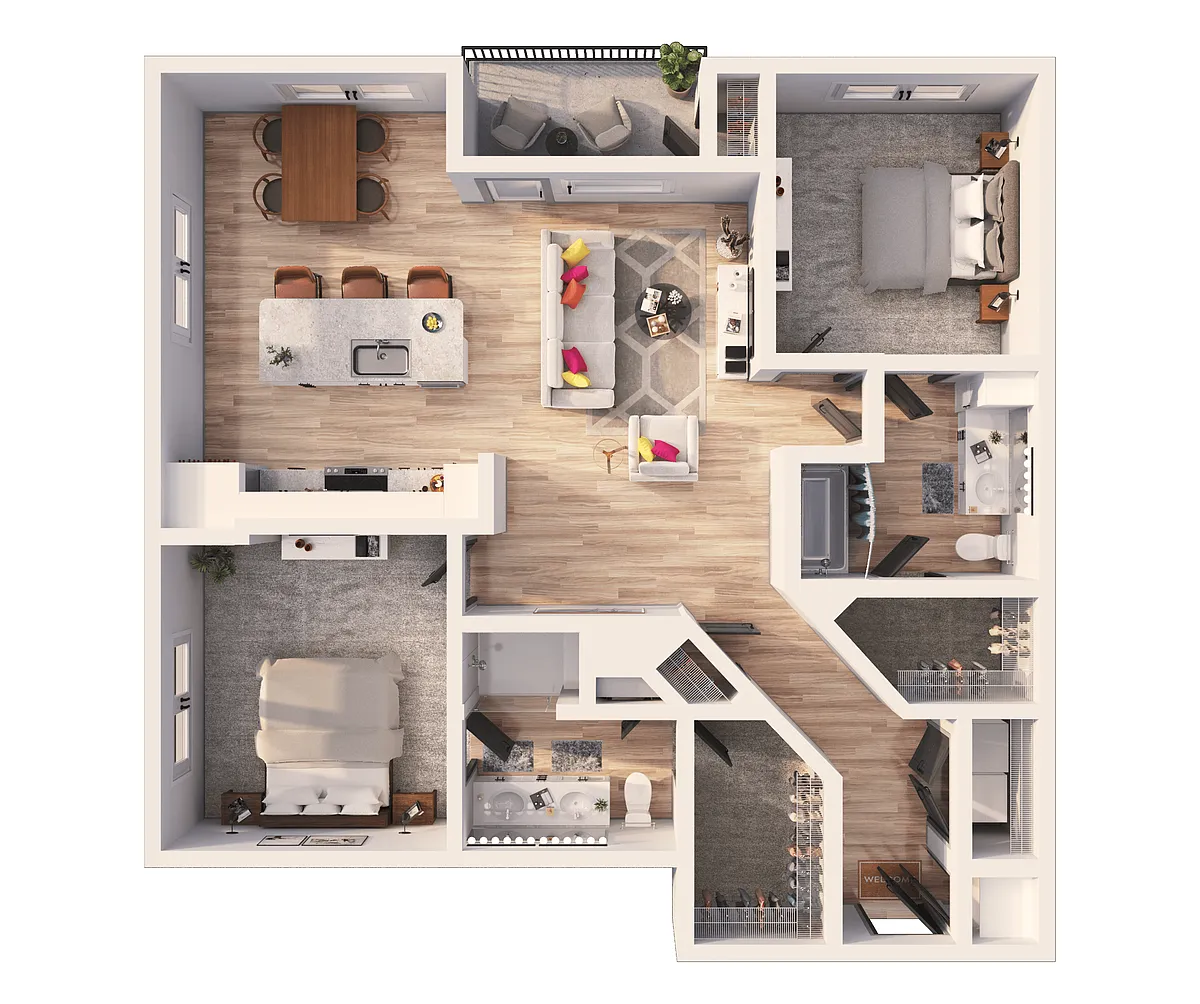 Floor plan B4