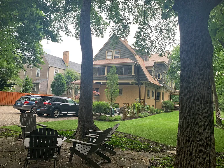 View of property from Tenant inspired private patio