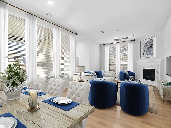 Family Room Dining Room