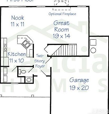 Downstairs Floor Plan