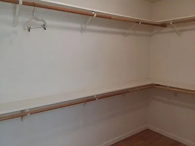 Master bedroom walk-in cliset