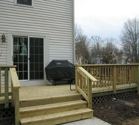 Deck resurfaced in November 2010