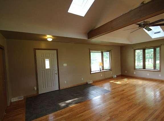 Superb entry w/two double door closets!