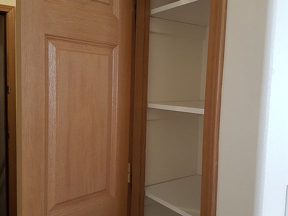 Large pantry off the kitchen will hold all your Costco run s