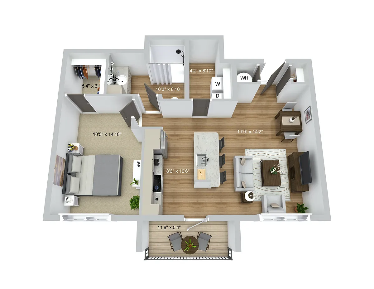 Floor plan Baseline 1.1
