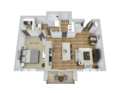 Floor plan Baseline 1.1